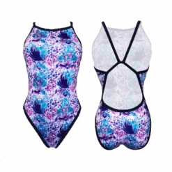 BAÑADOR NATACION MUJER BLUE GARDEN (REVOLUTION)