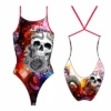 BAÑADOR NATACION MUJER OCTOPUSSY SKULL (PRO-RACER)