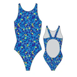 BAÑADOR NATACION NIÑA ORIGAMI