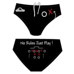 BAÑADOR WATERPOLO HOMBRE "NO RULES"
