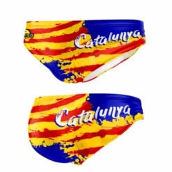 BAÑADOR WATERPOLO HOMBRE CATALUNYA PAINTING