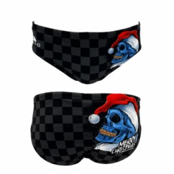 BAÑADOR WATERPOLO NIÑO CHRISTMAS SKULL