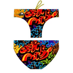 BAÑADOR WATERPOLO NIÑO GRAFIC MACHINE