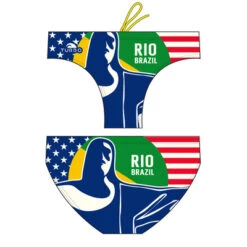 BAÑADOR WATERPOLO NIÑO NEW BRASIL 2015