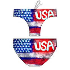 BAÑADOR WATERPOLO NIÑO USA PAINTING 2017