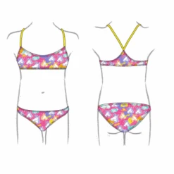BIKINI MINI NIÑA NATACION PRETTY UNI HAPPY 4303782022