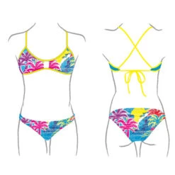 BIKINI NATACION MUJER SURFING ( KNOTTIES)