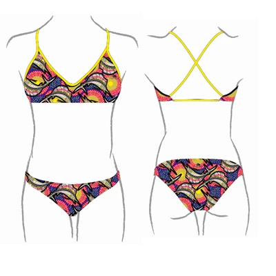 BIKINI NATACION NIÑA MARLIN ( PATRON MARE) (COMPLETO) 1 BIKINI NATACION NIÑA MARLIN ( PATRON MARE) (COMPLETO)