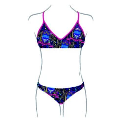 BIKINI NATACION NIÑA PULA ( PATRON MARE) (COMPLETO)