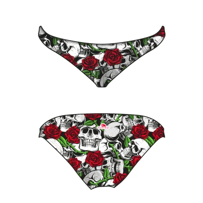 BRAGA BIKINI 'MARE' SKULL AND ROSES 2019 1 BRAGA BIKINI 'MARE' SKULL AND ROSES 2019