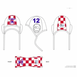 GORRO WATERPOLO CROACIA PRO TEAM