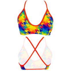 TOP BIKINI MARE CHEVI RAINBOW