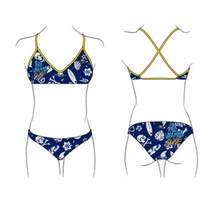 TOP BIKINI MARE WE WANNA SURF 1 TOP BIKINI MARE WE WANNA SURF