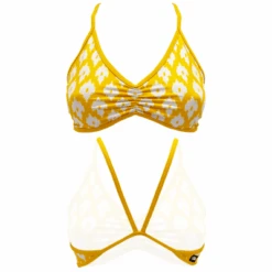 TOP FUNKY YELLOW IKAT